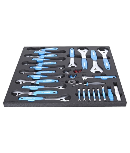 [628628] UNIOR SET3-2600AC SET OF TOOLS IN TRAY 3 FOR 2600A OR 2600C - WHEEL TOOLS   