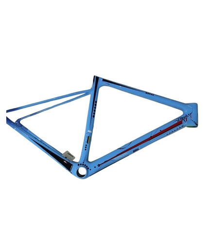[21071900012] Merak Disk Frame With Accessories + N° 5 Metron Handlebar Painted + Thru Axle (46, Special Edition)