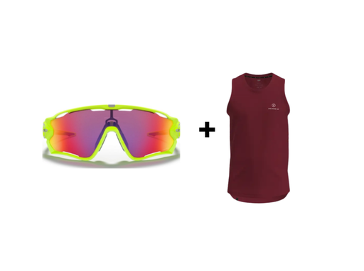 [00025012308] OAKLEY Jawbreaker Retina Burn Prizm Road x NSBTANK Core Athletics XS Cab