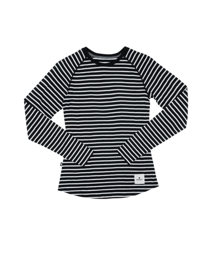 Longsleeve WMNS - Striped Merino Base 165