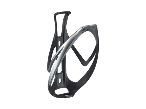 [43021-1002] Bottle Cage - Rib Cage Ii Matte Blk/Liqsil