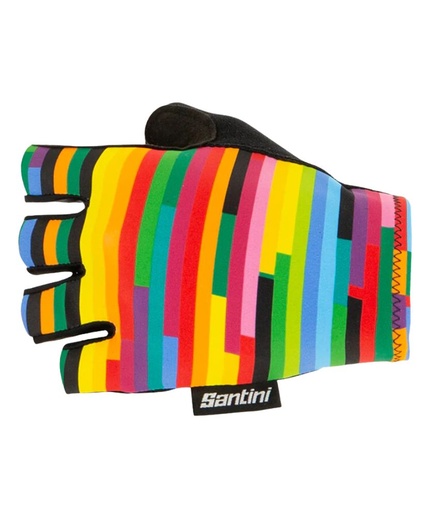 [RE367CLFARBE] Santini Cl Short Summer Gloves Dt 2020 Design Print