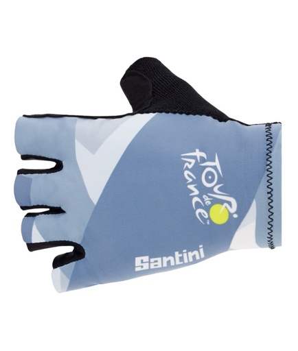 Santini Mont Blanc-Courchevel Gloves Tour De France 2023 Print
