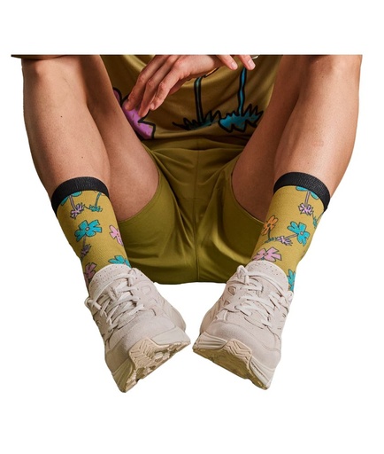 Flower High Combat Socks