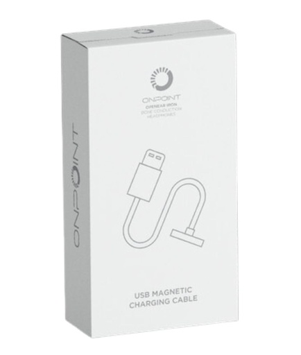 [AOI-0324-SL] Box Aksesoris Magnetic Charger + USB C Adaptor Openear Iron