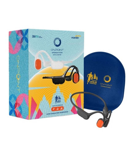 Special Edition Mandiri JogMar Series! ONPOINT Iron OpenEar Bone Conduction Headphone