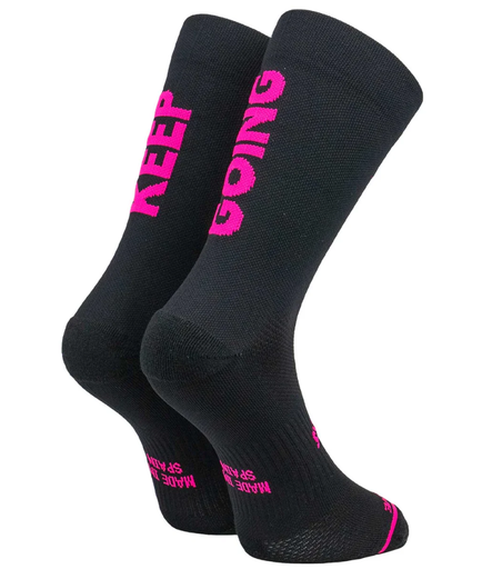 Running Sock Keep Going Black