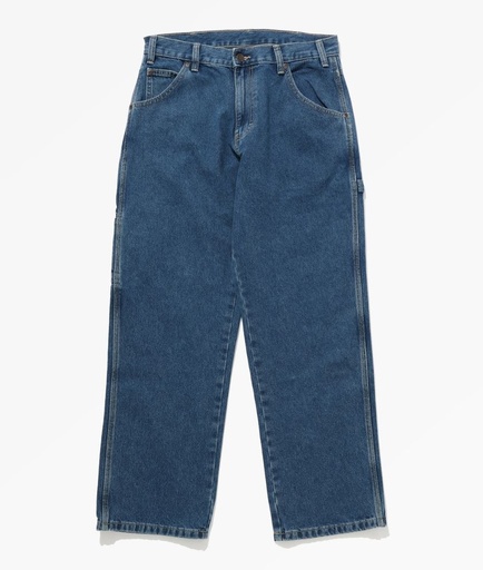 Men's Stone Washed Denim Utility Jean