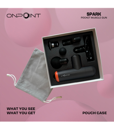 [SPARK-0826-BL] Spark Pocket Muscle Gun (Black)