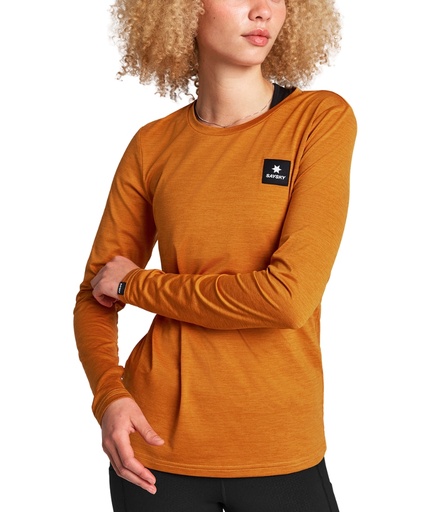 Women's Reflective Logo Pace Long Sleeve