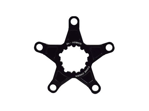 [BAI0056] Chainring Spider 2X Black BCD110